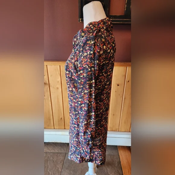 Tulle by Anthropologie Button Up Shirt Dress with Pockets Size XS - Picture 3 of 14